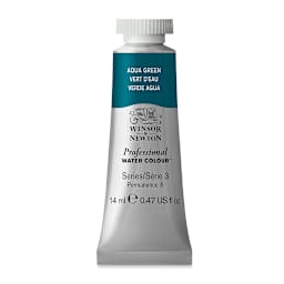 Winsor & Newton Professional Watercolor - Aqua Green, 14 ml Tube