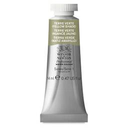 Winsor & Newton Professional Watercolor - Terre Verte (Yellow Shade), 14 ml Tube