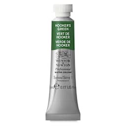 Winsor & Newton Professional Watercolor - Hooker's Green, 5 ml Tube