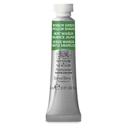 Winsor & Newton Professional Watercolor - Winsor Green (Yellow Shade), 5 ml Tube