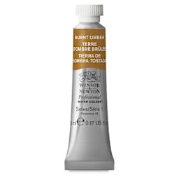Winsor & Newton Professional Watercolor - Burnt Umber, 5 ml Tube
