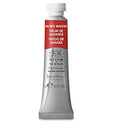 Winsor & Newton Professional Watercolor - Brown Madder, 5 ml tube