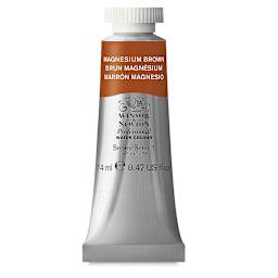Winsor & Newton Professional Watercolor - Magnesium Brown, 14 ml tube