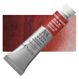 Winsor & Newton Professional Watercolor - Brown Madder, 5 ml Tube and swatch