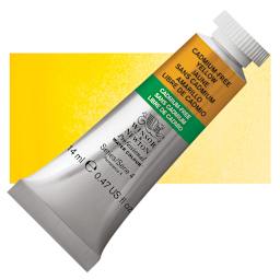 Winsor & Newton Professional Watercolor - Cadmium-Free Yellow, 14 ml tube and swatch