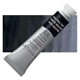 Winsor & Newton Professional Watercolor - Neutral Tint, 5 ml Tube and swatch