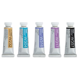 Holbein Artists' Watercolors- Set of 5, Tints, 15 ml