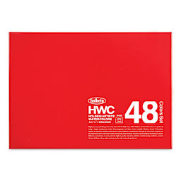 Holbein Artists' Watercolor - Assorted Colors, Set of 48, 5 ml front of box