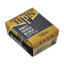Holbein Artists' Watercolor Half Pan - Peach Black