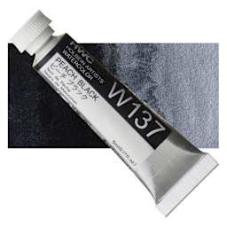 Holbein Artists' Watercolor - Peach Black, 5 ml tube and swatch
