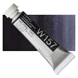 Holbein Artists' Watercolor - Neutral Tint, 5 ml tube and swatch