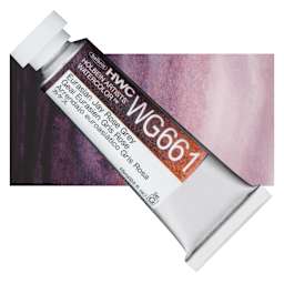 Holbein Artists' Watercolor - Eurasian Jay Rose Grey, 15 ml tube an swatch