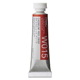 Holbein Artists' Watercolor - Cadmium Red Deep, 5 ml Tube
