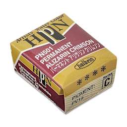 Holbein Artists' Watercolor Half Pan - Permanent Alizarin Crimson