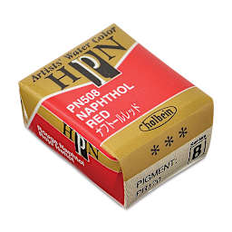 Holbein Artists' Watercolor Half Pan - Naphthol Red