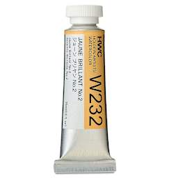 Holbein Artists' Watercolor - Jaune Brilliant 2, 15 ml tube