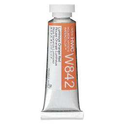 Holbein Artists' Watercolor - Luminous Orange Red, 15 ml Tube