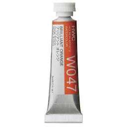 Holbein Artists' Watercolor - Brilliant Orange, 5 ml Tube