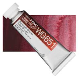 Holbein Artists' Watercolor - Daybreak Orange, 15 ml tube and swatch