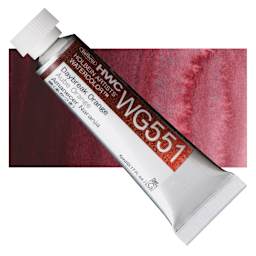 Holbein Artists' Watercolor - Daybreak Orange, 5 ml tube and swatch
