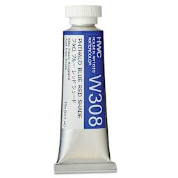 Holbein Artists' Watercolor - Phthalo Blue Red Shade, 15 ml tube