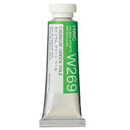 Holbein Artists' Watercolor - Cadmium Green Pale, 15 ml tube