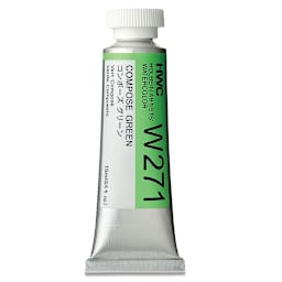 Holbein Artists' Watercolor - Compose Green 1, 15 ml tube