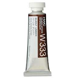 Holbein Artists' Watercolor - Burnt Umber, 15 ml tube