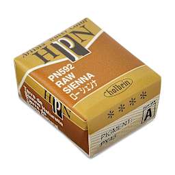 Holbein Artists' Watercolor Half Pan - Raw Sienna