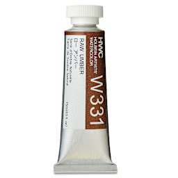 Holbein Artists' Watercolor - Raw Umber, 15 ml tube