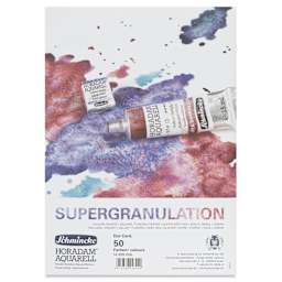 Schmincke Horadam Aquarell Artist Watercolor - 50 Color Dot Card, Supergranulation - front of packaging