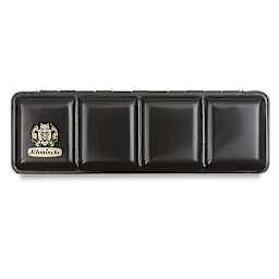 Schmincke Horadam Aquarell Artist Watercolors - Top of closed tin of 12 Assorted Colors