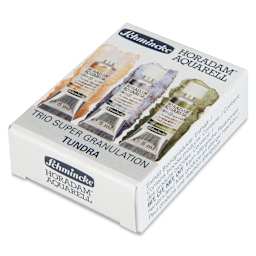 Schmincke Horadam Aquarell Artist Watercolor - Tundra, Supergranulation, Set of 3, 5 ml, Tubes, front of packaging