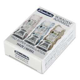 Schmincke Horadam Aquarell Artist Watercolor - Haze, Supergranulation, Set of 3, 5 ml, Tubes, front of packaging