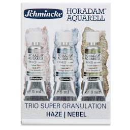 Schmincke Horadam Aquarell Artist Watercolor - Haze, Supergranulation, Set of 3, 5 ml, Tubes