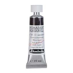 Schmincke Horadam Aquarell Watercolor - Mars Black, 15 ml tube