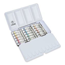 Schmincke Horadam Aquarell Artist Watercolor - Set of 18, Assorted Colors, 5 ml, Tubes