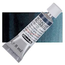 Schmincke Horadam Aquarell Watercolor - Paynes Grey Bluish, 5 ml tube and swatch