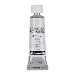 Schmincke Horadam Aquarell Watercolor - Silver, 15 ml tube