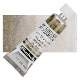 Schmincke Horadam Aquarell Artist Watercolor - Desert Grey, Supergranulation, 15 ml, Tube and swatch