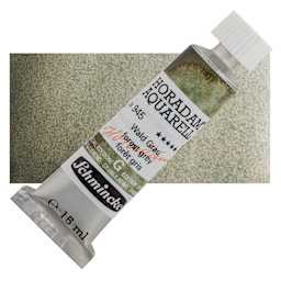 Schmincke Horadam Aquarell Artist Watercolor - Forest Grey, 15 ml, Tube and swatch