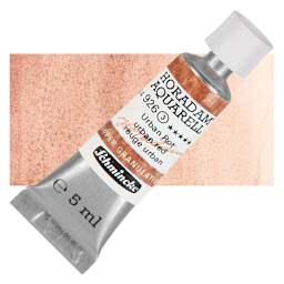 Schmincke Horadam Aquarell Artist Watercolor - Urban Red, 5 ml tube and swatch