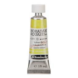 Schmincke Horadam Aquarell Artist Watercolor - Volcano Yellow, Supergranulation, 15 ml, Tube