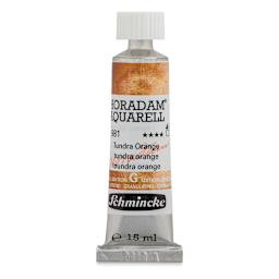 Schmincke Horadam Aquarell Artist Watercolor - Tundra Orange, 15 ml tube (Front of tube)