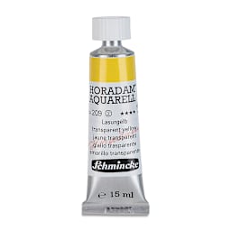 Schmincke Horadam Aquarell Artist Watercolor - Transparent Yellow, 15 ml tube
