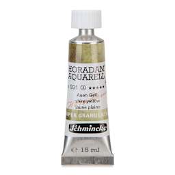Schmincke Horadam Aquarell Artist Watercolor - Shire Yellow, Supergranulation, 15 ml, Tube