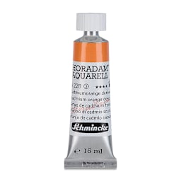 Schmincke Horadam Aquarell Artist Watercolor - Cadmium Orange Deep, 15 ml tube