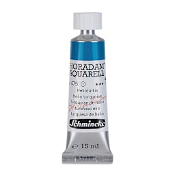 Schmincke Horadam Aquarell Artist Watercolor - Helio Turquoise, 15 ml tube