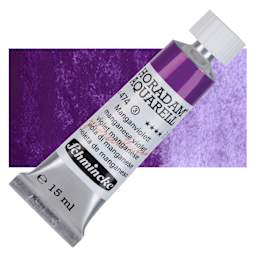 Schmincke Horadam Aquarell Watercolor - Manganese Violet, 15 ml tube and swatch