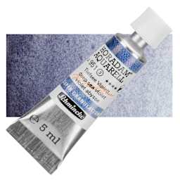 Schmincke Horadam Aquarell Watercolor - Deep Sea Violet, 5 ml tube and swatch
